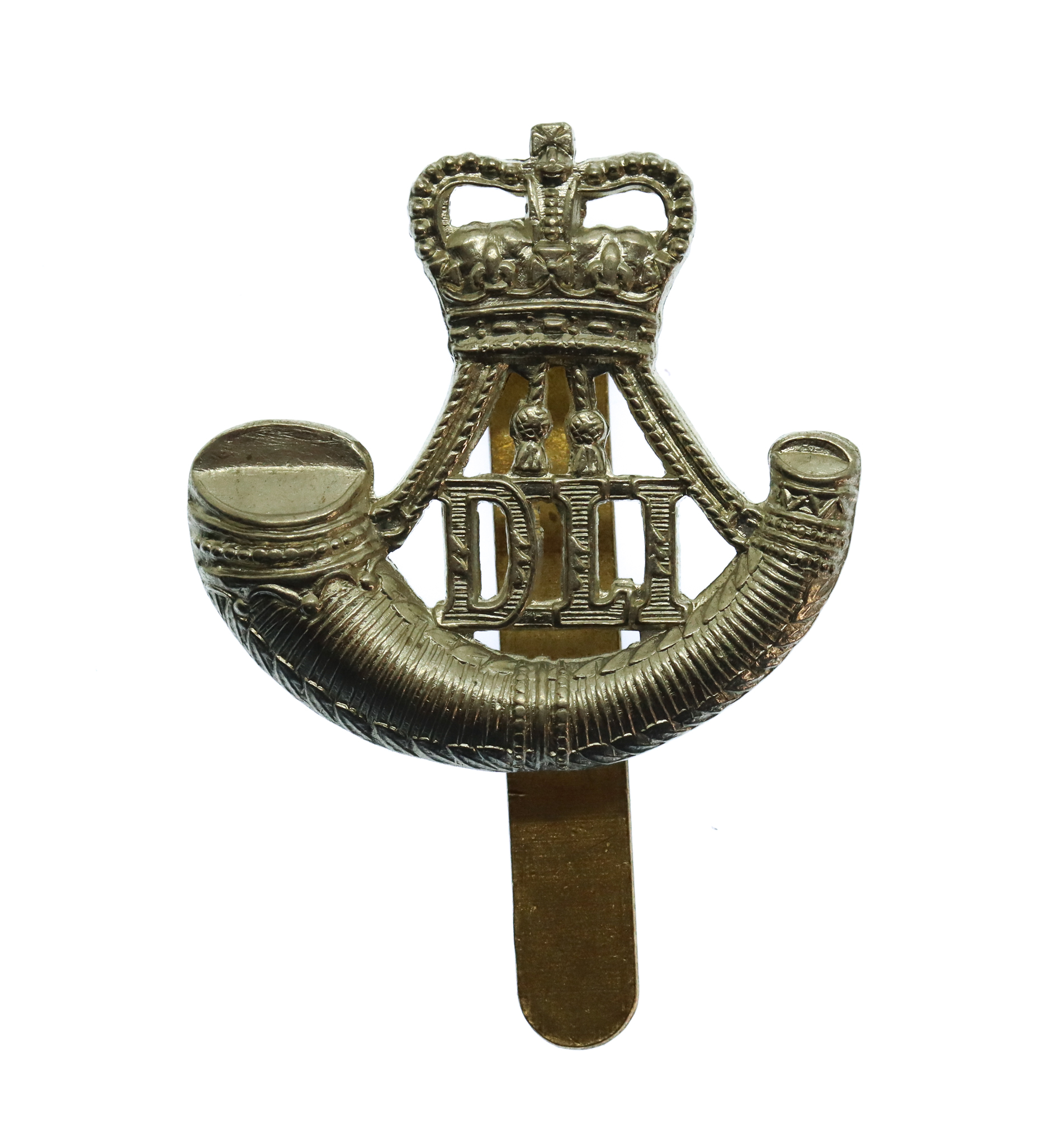 Durham Light Infantry (D.L.I.) Beret Badge - Queen's Crown