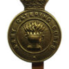 Army Catering Corps Brass Cap Badge - King's Crown