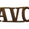Army Veterinary Corps (A.V.C.) Shoulder Title