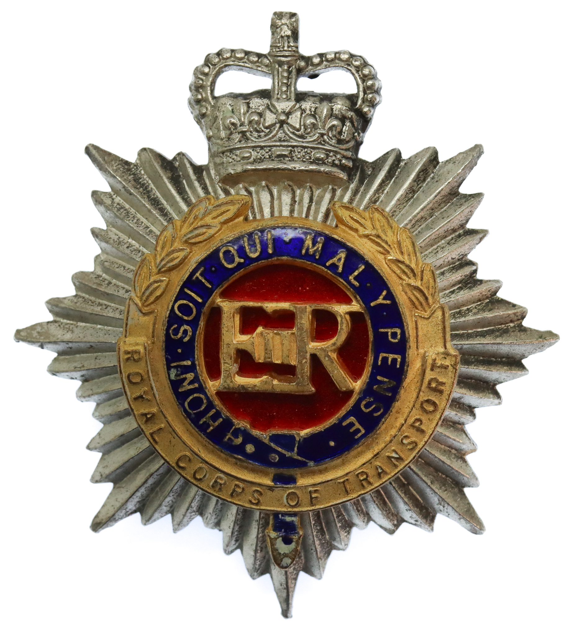 EIIR Royal Corps of Transport (R.C.T.) Officer's Cap Badge