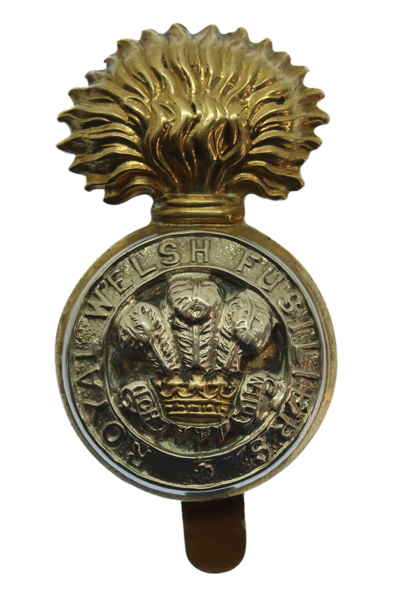Royal Welsh Fusiliers Bi-Metal Cap Badge