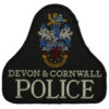 Devon & Cornwall Police Cloth Bell Patch Badge