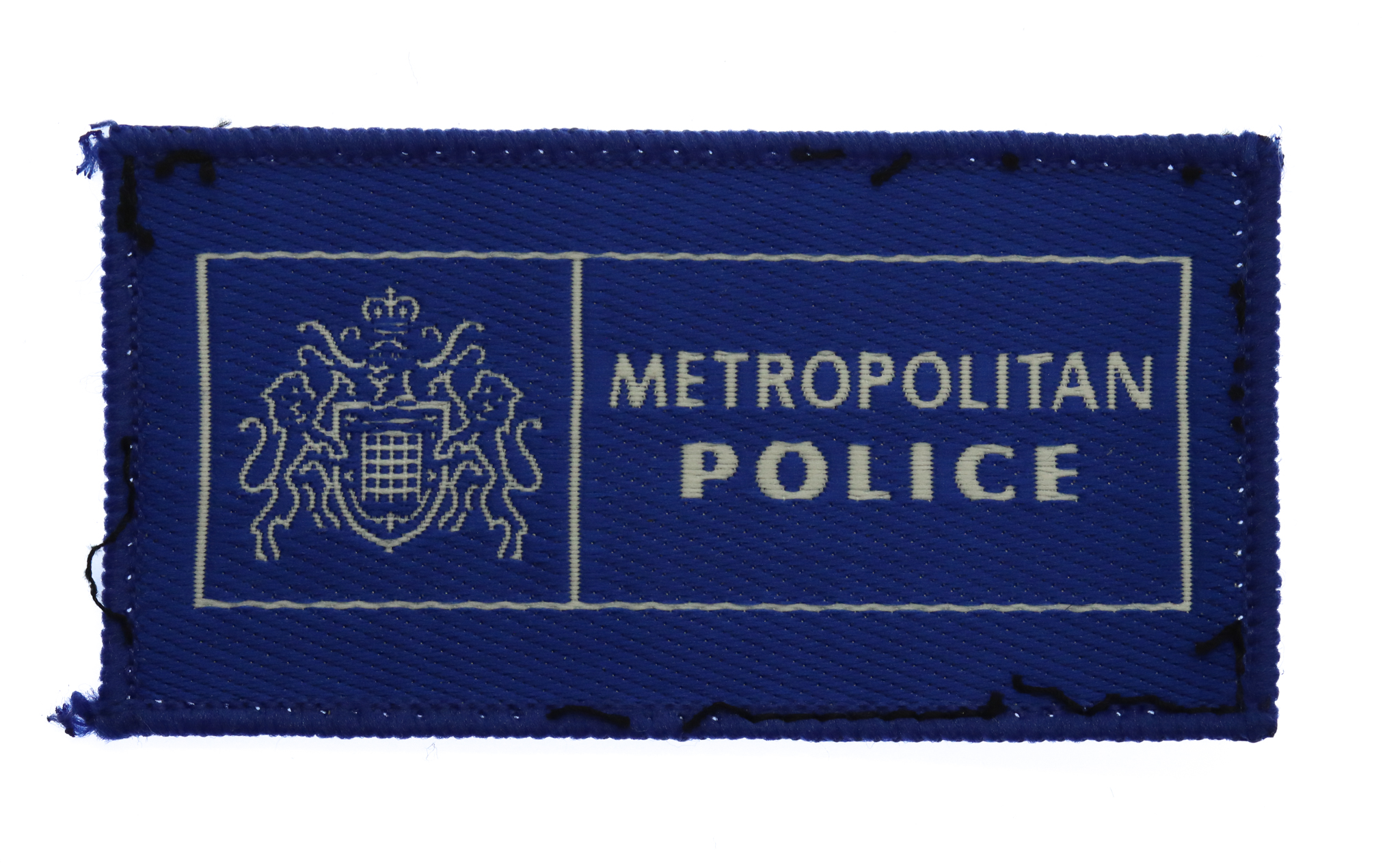 Metropolitan Police Cloth Patch Badge (Blue)