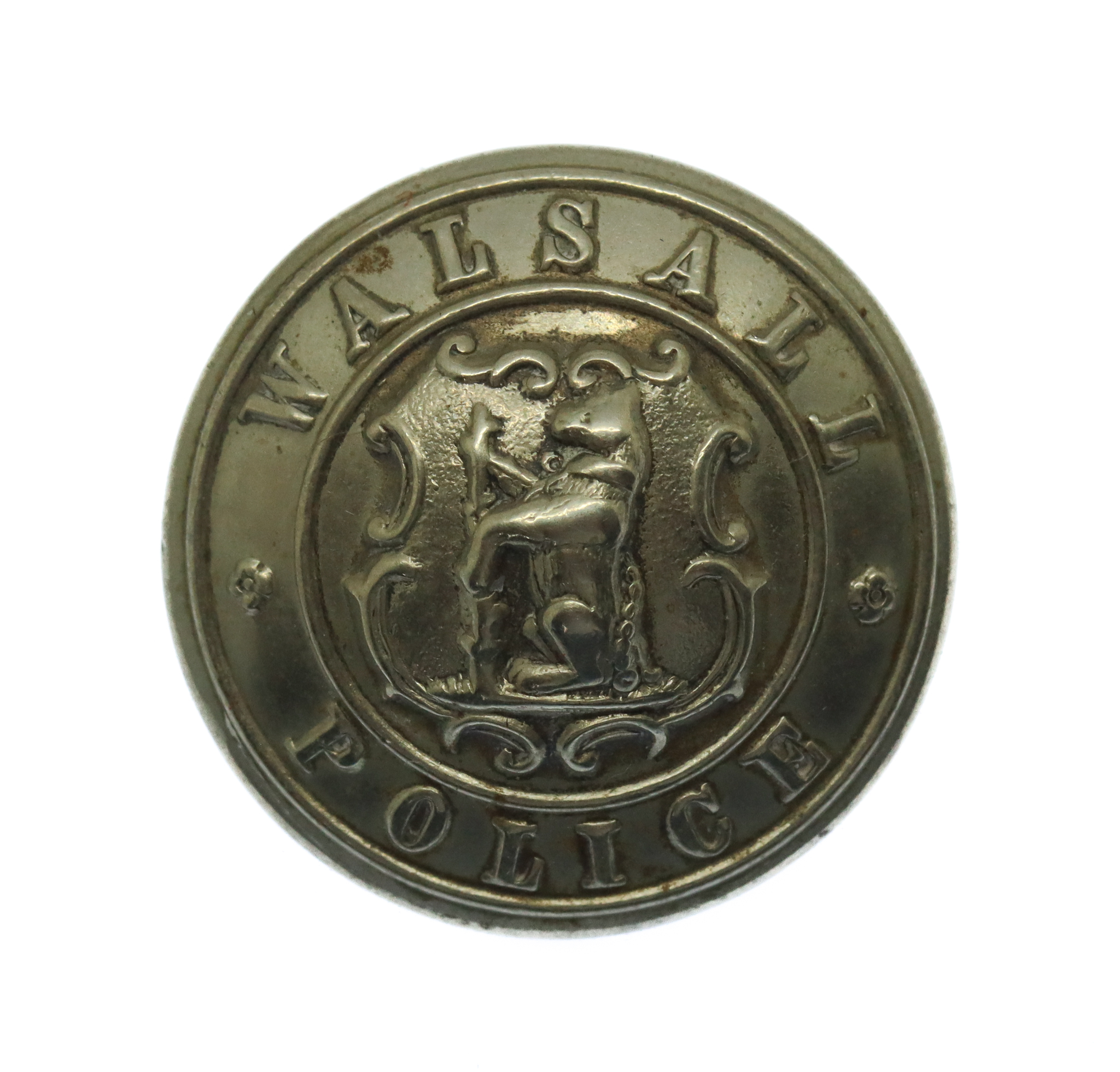 Walsall Borough Police Coat of Arms Button (23mm)
