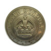Neath Borough Police White Metal Button - King's Crown (24mm)
