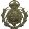 British Colonial Police Helmet Plate - King's Crown