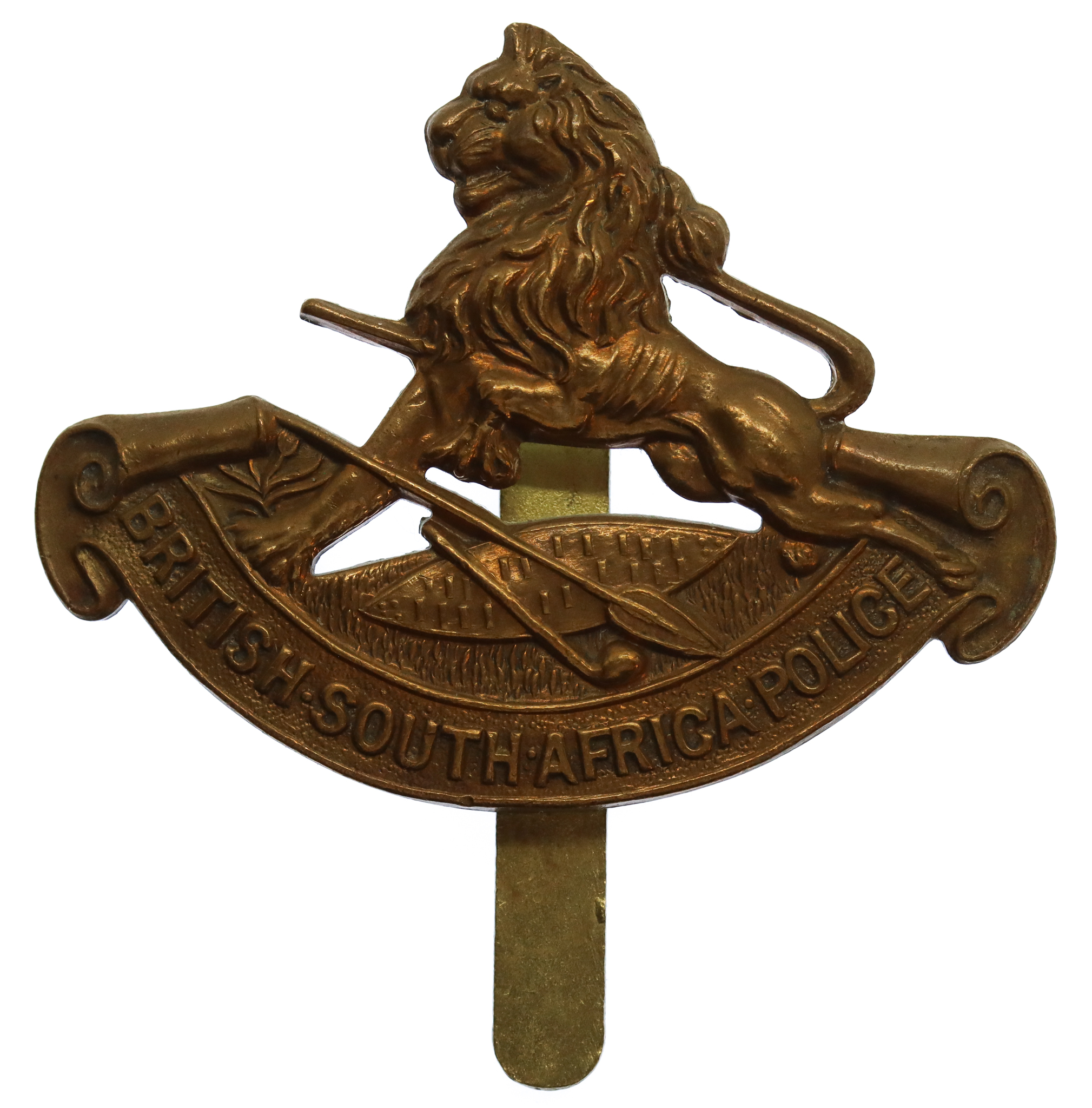 Rhodesia British South Africa Police Cap Badge (c.1937-49)