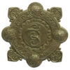 Garda Siochana (Irish Police) White Metal Cap Badge