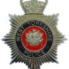 West Yorkshire Police Enamelled Helmet Plate - Queen's Crown