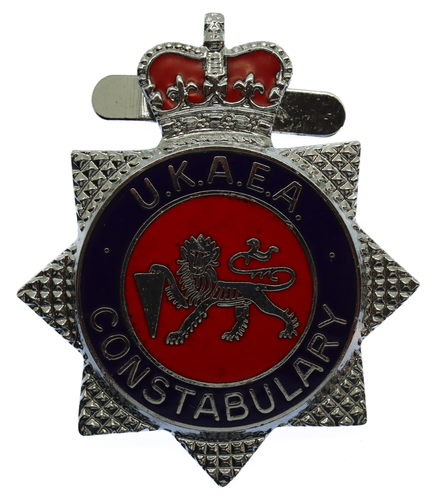 United Kingdom Atomic Energy Authority (U.K.A.E.A.) Constabulary Enamelled Warrant Card Badge 