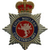 Civil Nuclear Constabulary Enamelled Cap Badge - Queen's Crown