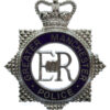 Greater Manchester Police Senior Officer's Enamelled Cap Badge - Queen's Crown