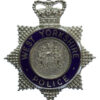 West Yorkshire Police Enamelled Star Cap Badge - Queen's Crown