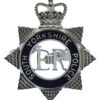 South Yorkshire Police Senior Officer's Enamelled Cap Badge - Queen's Crown