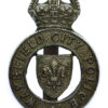 Wakefield City Police Cap Badge - King's Crown