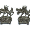 Pair of York and North East Yorkshire Police Collar Badges