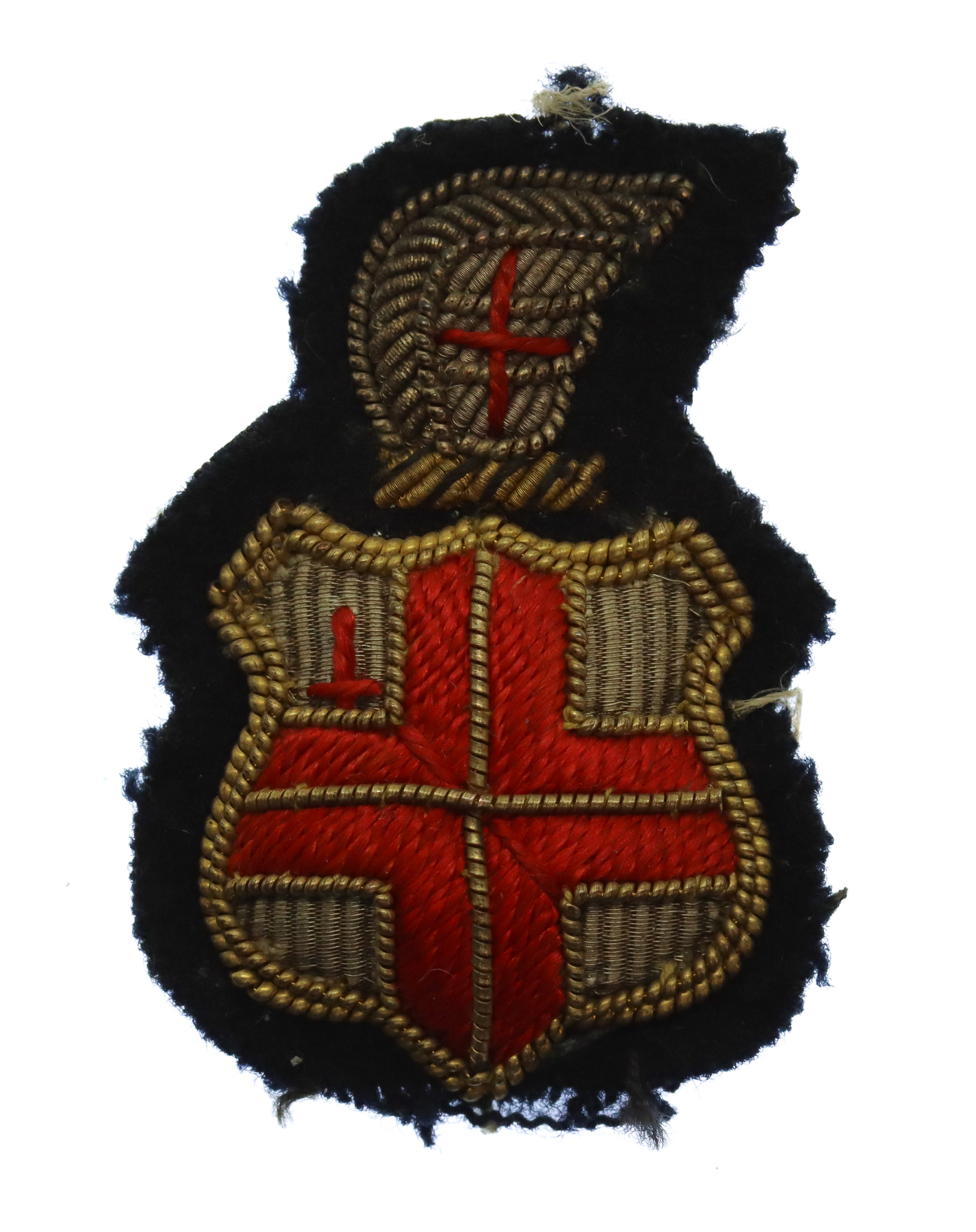 City of London Police Reserve Chief Inspector Bullion Cap Badge