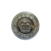 Dover Borough Police Chrome Button - King's Crown (18mm)