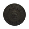 Dover Borough Police Black Button - King's Crown (25mm)