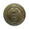 Victorian Derbyshire Constabulary White Metal Button (23mm)