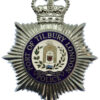 Port of Tilbury London Police Enamelled Helmet Plate - Queen's Crown 