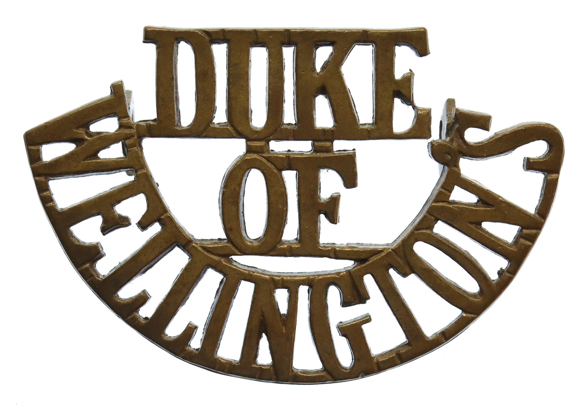 West Riding Regiment (DUKE/OF/WELLINGTON'S) Shoulder Title