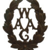 Women's Army Auxiliary Corps (W.A.A.C.) Numbered Cap Badge
