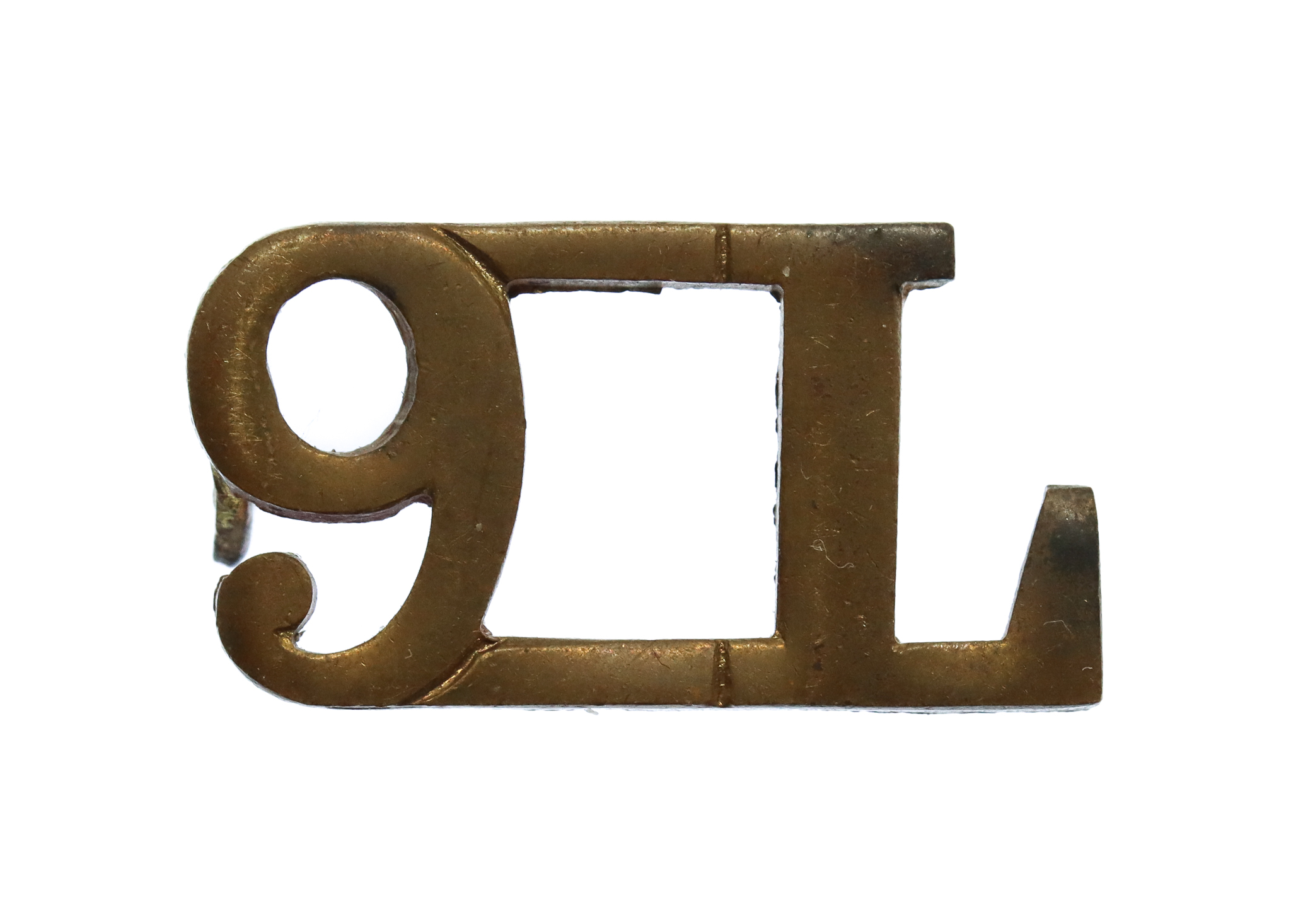9th Lancers (9L) Shoulder Title
