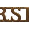 Royal Scots Fusiliers (R.S.F.) Shoulder Title