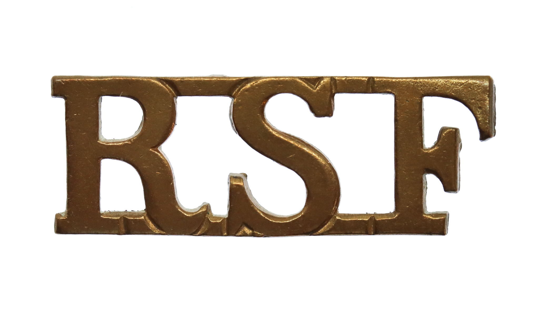 Royal Scots Fusiliers (R.S.F.) Shoulder Title