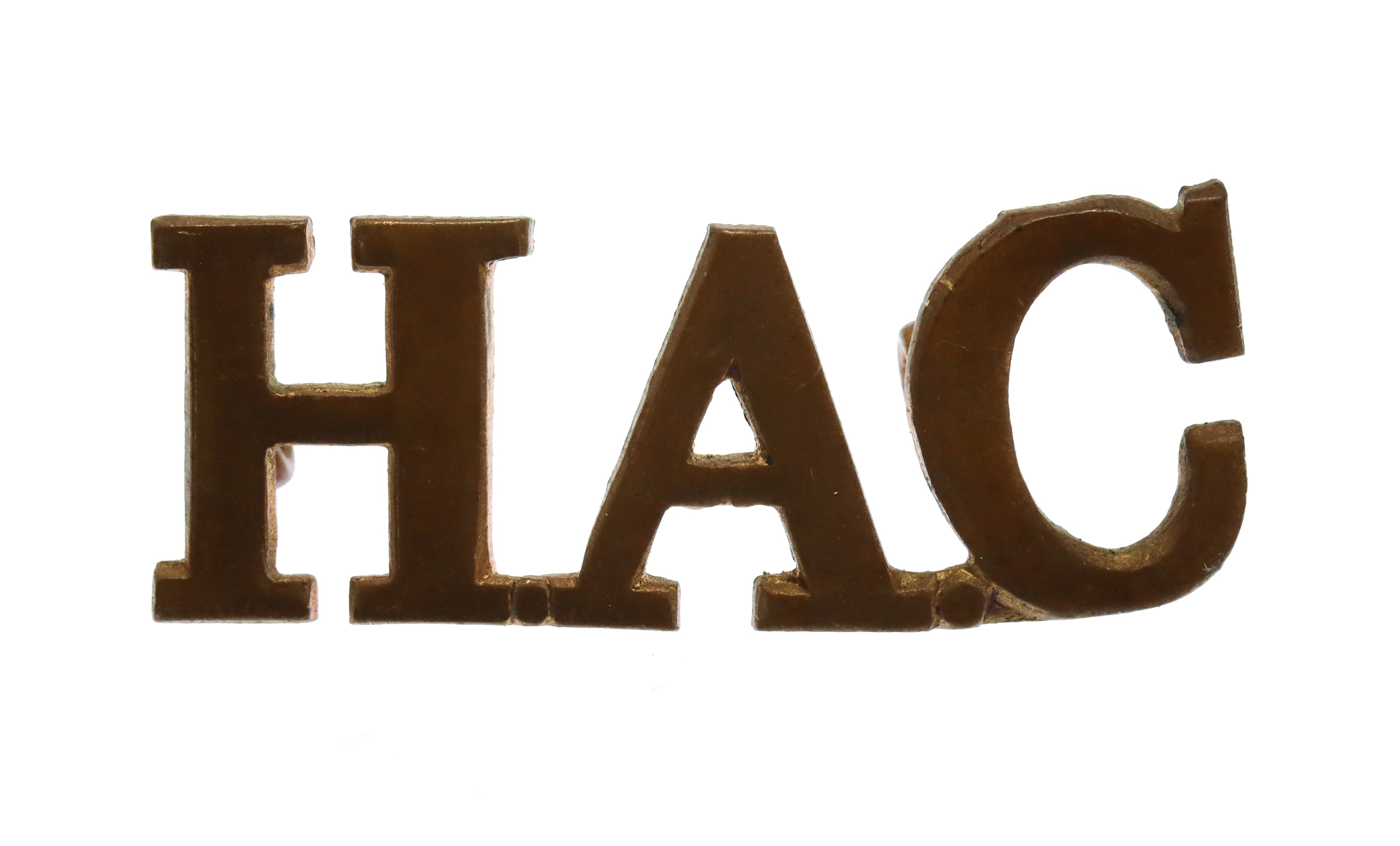 Honourable Artillery Company (H.A.C.) Shoulder Title