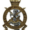 Kent & County of London Yeomanry (Sharpshooters) Anodised (Staybrite) Cap Badge