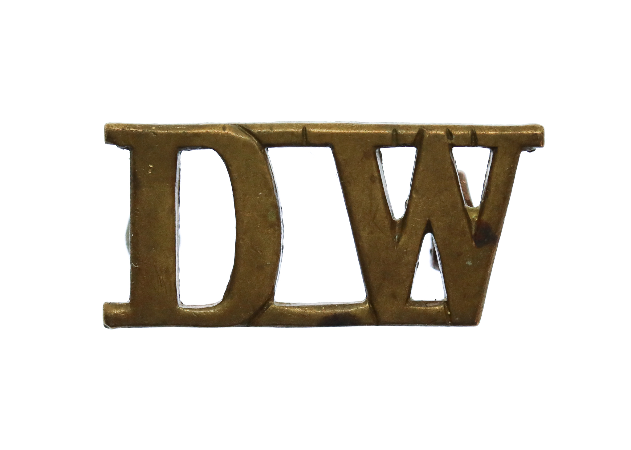 Duke of Wellington's West Riding Regiment (DW) Shoulder Title