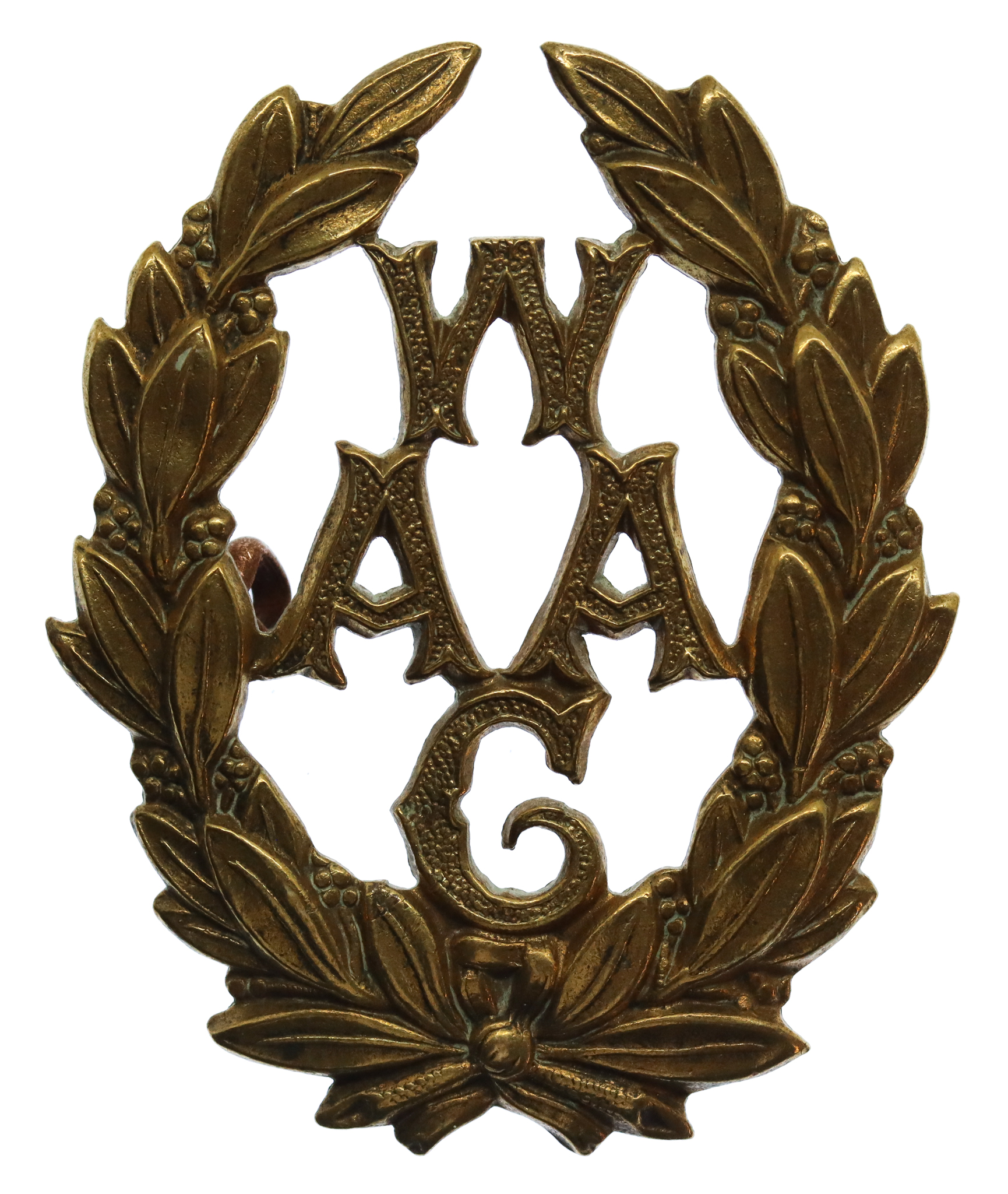 Women's Army Auxiliary Corps (W.A.A.C.) Cap Badge