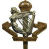 8th King's Royal Irish Hussars Cap Badge - King's Crown