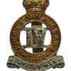 4th Queen's Own Hussars Cap Badge - King's Crown