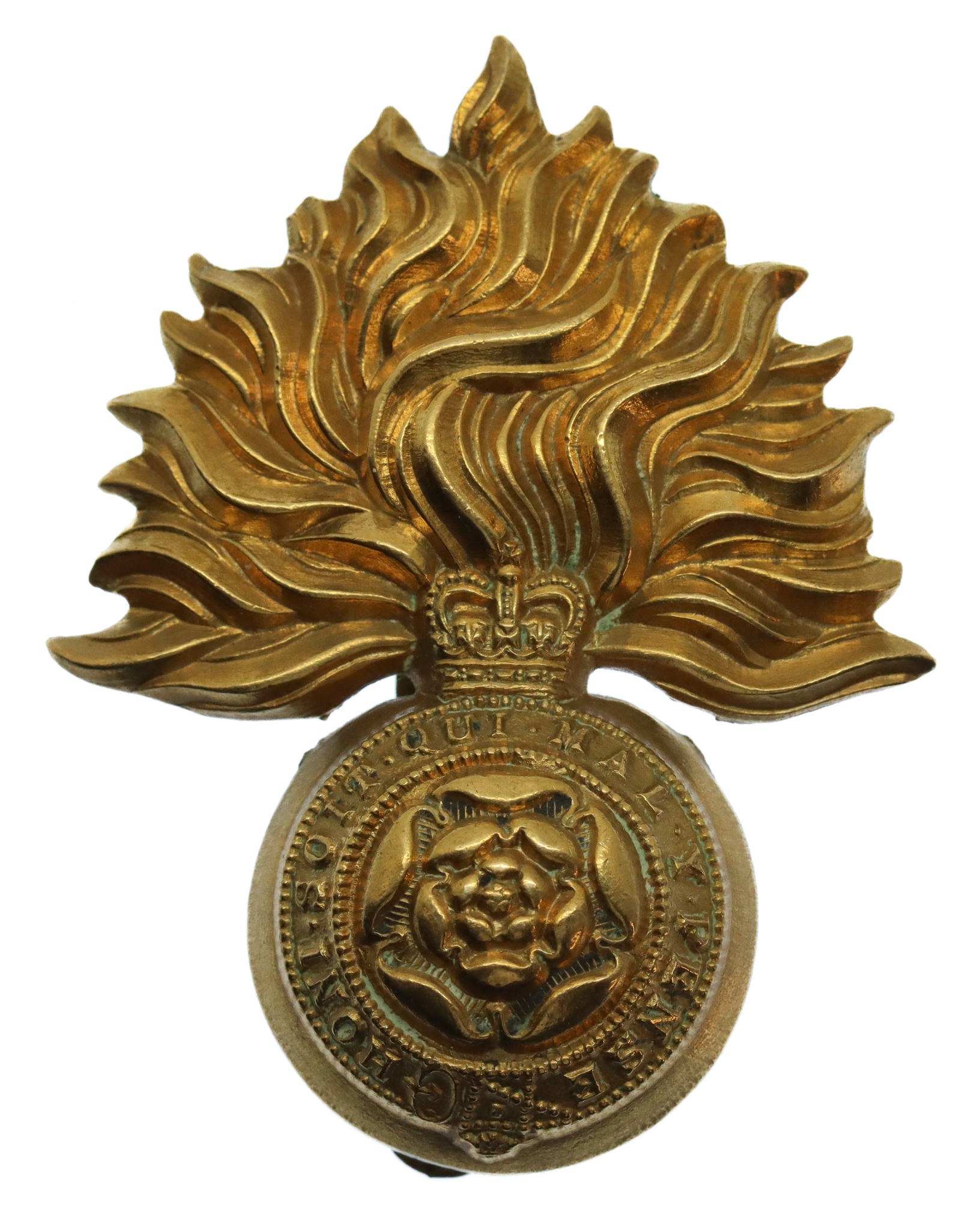 Royal Fusiliers Cap Badge - Queen's Crown
