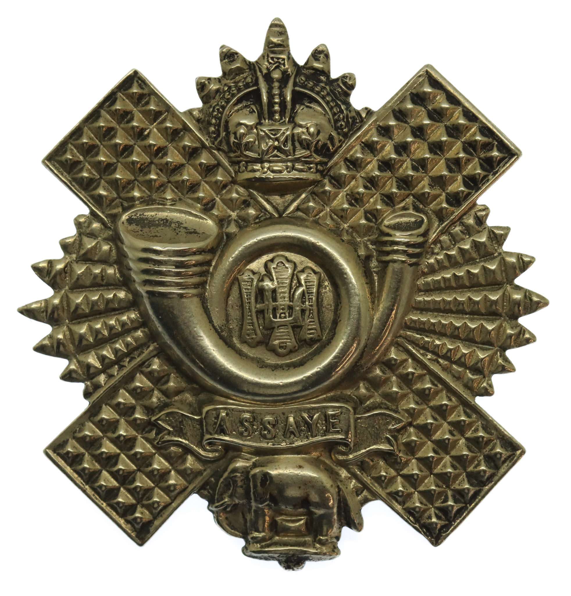 Highland Light Infantry (H.L.I.) Cap Badge - King's crown