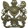 Victorian 5th Lancashire Volunteer Artillery Helmet Plate