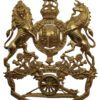 Royal Artillery Officer's Helmet Plate - King's Crown (c.1902-1914)