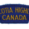 Canadian Nova Scotia Highlanders (NOVA SCOTIA HIGHLANDERS/CANADA) Cloth Shoulder Title