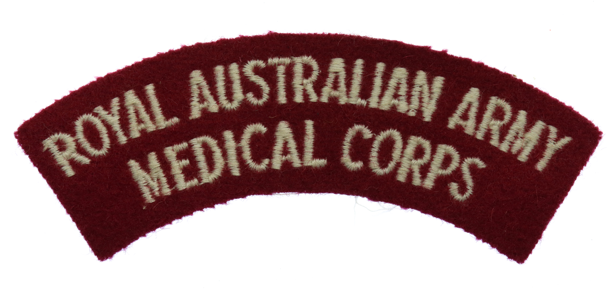 Royal Australian Army Medical Corps Cloth Shoulder Title
