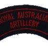 Royal Australian Artillery Cloth Shoulder Title
