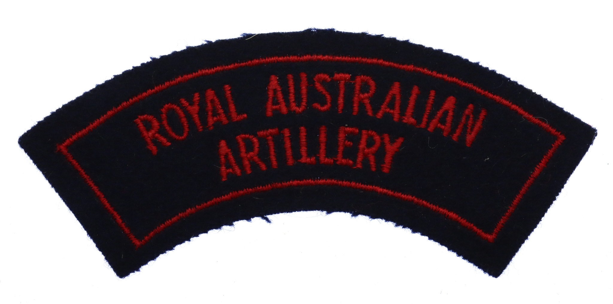 Royal Australian Artillery Cloth Shoulder Title