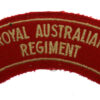 Royal Australian Regiment Cloth Shoulder Title