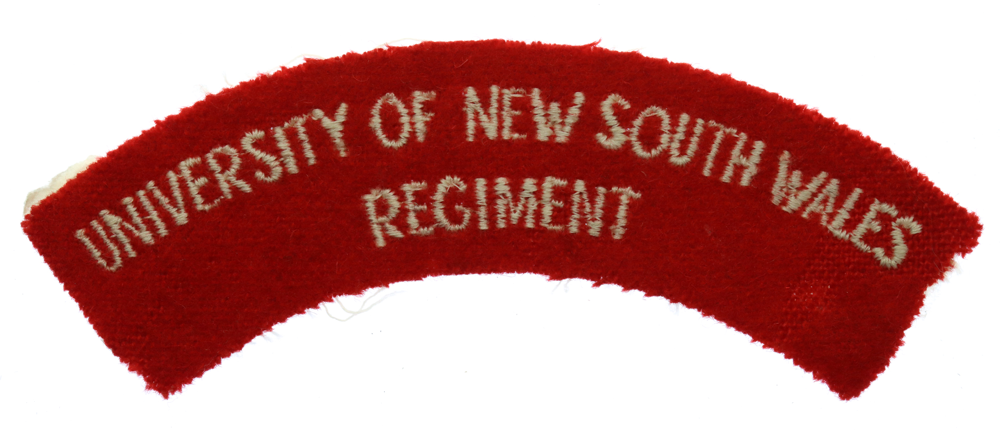 Australian University of New South Wales Regiment Cloth Shoulder Title