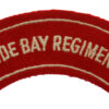 Australian Wide Bay Regiment Cloth Shoulder Title