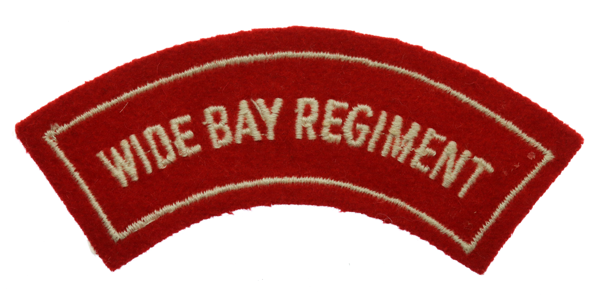 Australian Wide Bay Regiment Cloth Shoulder Title
