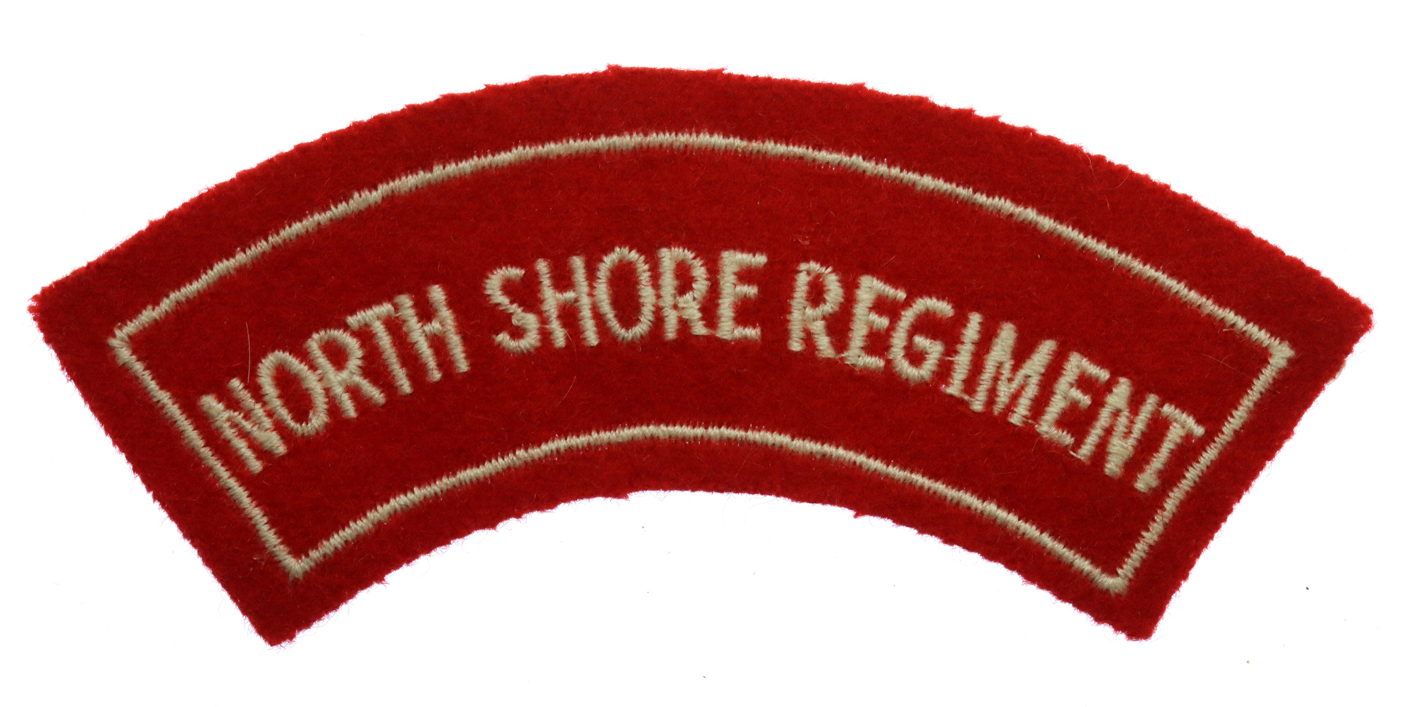 Australian North Shore Regiment Cloth Shoulder Title