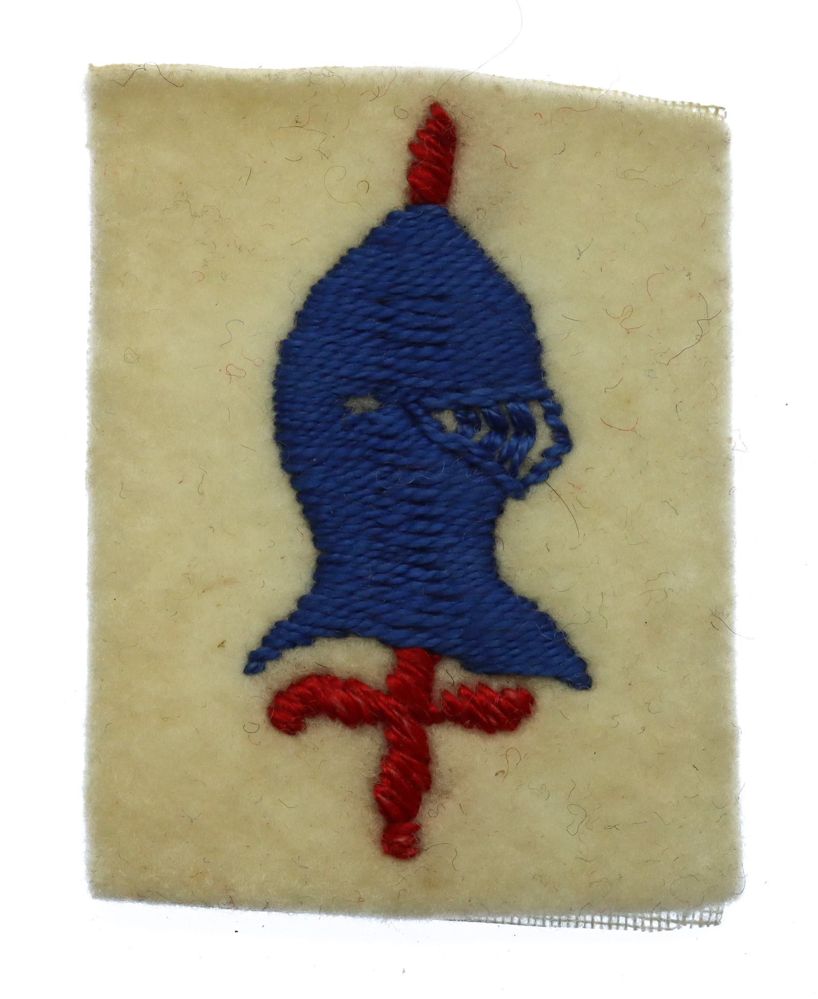 56th (London) Armoured Division Cloth Formation Sign
